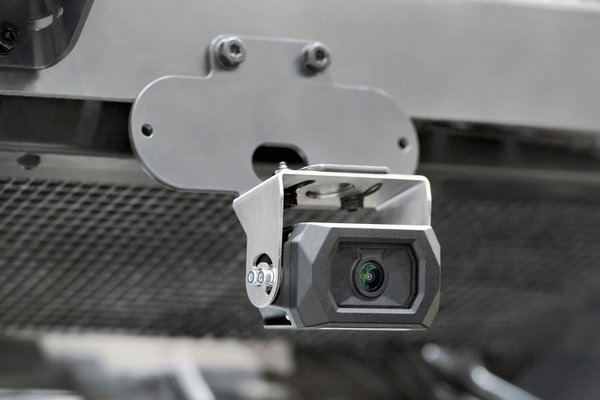 Die Reverse Assist Camera an einem Stapler von Linde Material Handling montiert