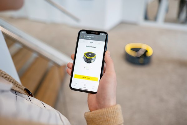 KIRA Robots App zur einfachen Bedienung der KIRA CV 50 von Kärcher